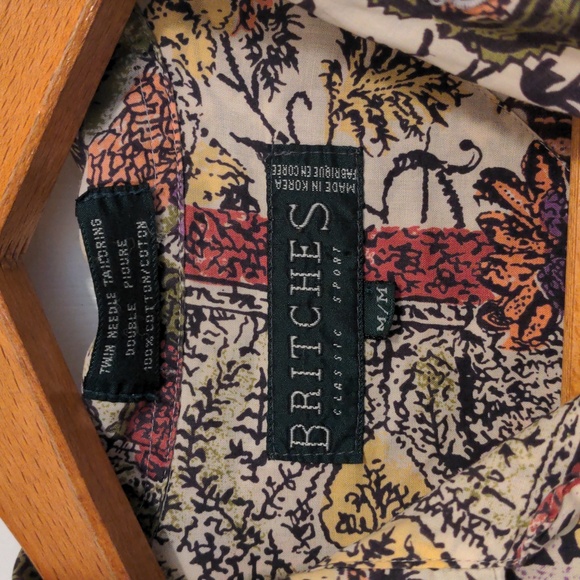 Funky 1980s Vintage Short Sleeve Button Down - Picture 2 of 5